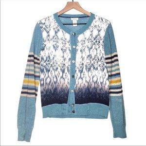 Sundance Ikat Joy Cardigan Sweater Stripe